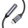 TECH-PROTECT ULTRABOOST адаптер Lightning към Mini Jack 3.5 мм (черен) - 9490713929599