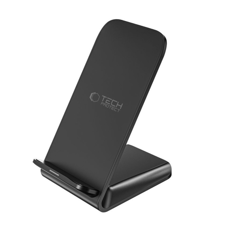TECH-PROTECT QI15W-S2 безжично зарядно 15W черно - TECH-PROTECT QI15W-S2 безжично зарядно 15W черно - 9490713929865