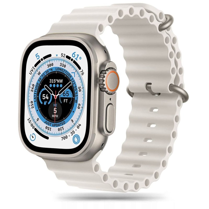 TECH-PROTECT ICONBAND PRO за Apple Watch 8/9/10/11/SE/Ultra (44/45/46/49 мм) Бежова каишка - 9490713930229