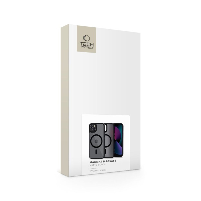 TECH-PROTECT MAGMAT MAGSAFE за iPhone 13 mini, матово черно - TECH-PROTECT MAGMAT MAGSAFE за iPhone 13 mini, матово черно - 9490713930694