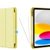 TECH-PROTECT SmartCase SC PEN за iPad 10.9 (10/2022) и iPad 11 (11/2025) ЖЪЛТ - TECH-PROTECT SmartCase SC PEN за iPad 10.9 (10/2022) и iPad 11 (11/2025) ЖЪЛТ - 9490713930861