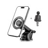 TECH-PROTECT N51 Магнитен MagSafe държач за автомобил – за табло и вентилационна решетка, черен - TECH-PROTECT N51 Магнитен MagSafe държач за автомобил – за табло и вентилационна решетка, черен - 9490713930878