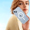 TECH-PROTECT FLEXAIR HYBRID MAGSAFE за iPhone 13 / 14 с блясък (GLITTER) - 9490713930908