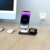 TECH-PROTECT QI15W-A22 3в1 магнитно MagSafe безжично зарядно (черно) - TECH-PROTECT QI15W-A22 3в1 магнитно MagSafe безжично зарядно (черно) - 9490713930960
