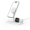 TECH-PROTECT QI15W-A22 3-в-1 магнитно MagSafe безжично зарядно, бяло - TECH-PROTECT QI15W-A22 3-в-1 магнитно MagSafe безжично зарядно, бяло - 9490713930977