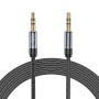 TECH-PROTECT ULTRABOOST AUX кабел Mini Jack 3.5 мм, 150 см, черен