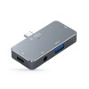 TECH-PROTECT V6-HUB адаптер 4в1 сив - TECH-PROTECT V6-HUB адаптер 4в1 сив - 9490713931585
