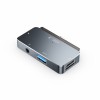 TECH-PROTECT V6-HUB адаптер 4в1 сив - TECH-PROTECT V6-HUB адаптер 4в1 сив - 9490713931585