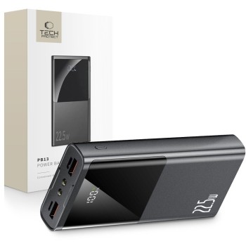Tech-Protect PB13-22.5W Power Bank 20000mAh, сив