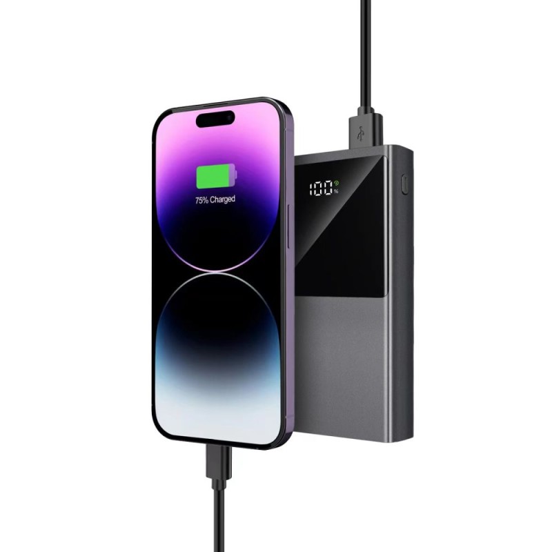 Tech-Protect PB13-22.5W Power Bank 20000mAh, сив - Tech-Protect PB13-22.5W Power Bank 20000mAh, сив - 9490713931608
