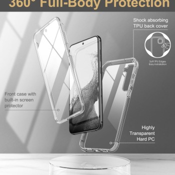 TECH-PROTECT KEVLAR за Samsung Galaxy S23+ Plus CLEAR (прозрачен) TECH-PROTECT KEVLAR за Samsung Galaxy S23+ Plus CLEAR (прозрачен)