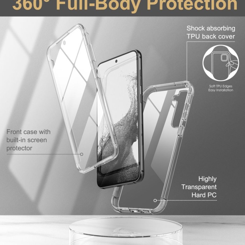 TECH-PROTECT KEVLAR за Samsung Galaxy S23+ Plus CLEAR (прозрачен) - 9490713932346