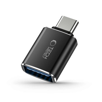 Tech-Protect ULTRABOOST адаптер USB-C към USB-A OTG черен