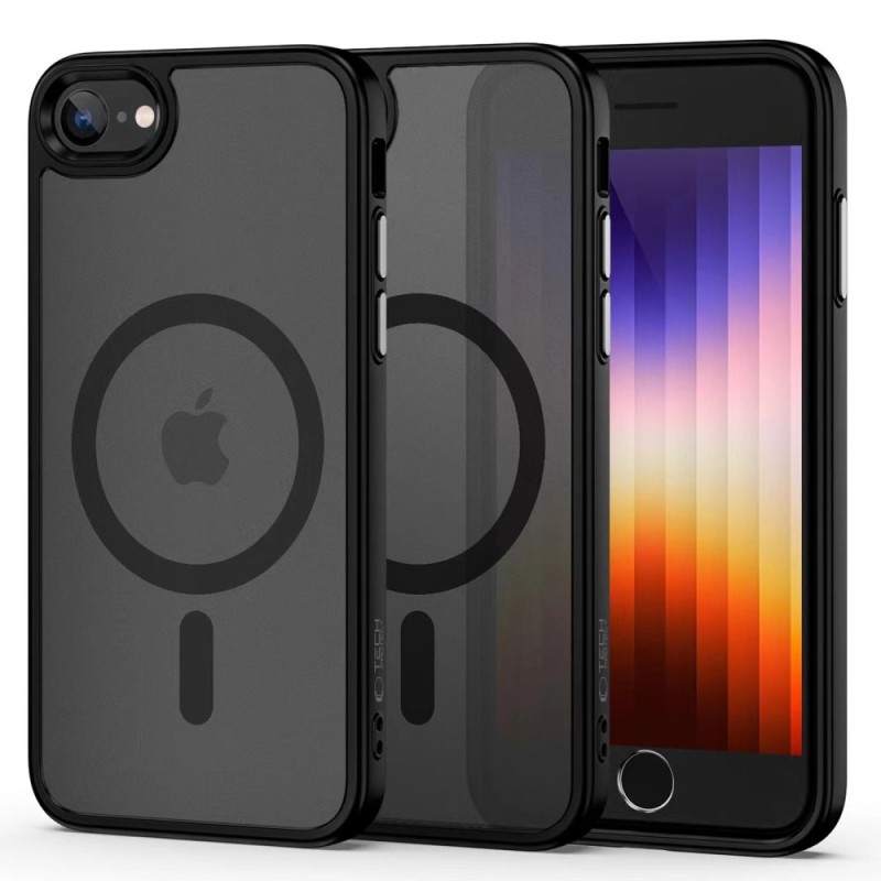 Tech-Protect Magmat MagSafe кейс за iPhone 7 / 8 / SE (2020 / 2022) матово черен - Tech-Protect Magmat MagSafe кейс за iPhone 7 / 8 / SE (2020 / 2022) матово черен - 9490713933121