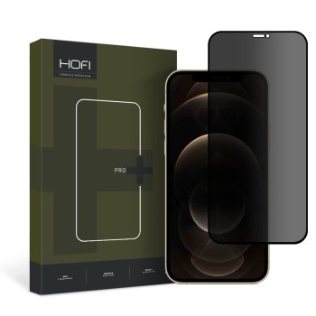 HOFI Anti Spy Glass Pro+ приватизиращо закалено стъкло за iPhone 12 / 12 Pro