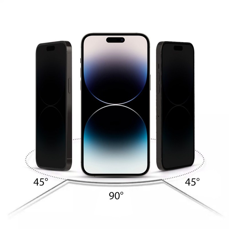 HOFI Anti Spy Glass Pro+ приватизиращо закалено стъкло за iPhone 12 / 12 Pro - HOFI Anti Spy Glass Pro+ приватизиращо закалено стъкло за iPhone 12 / 12 Pro - 9490713933503