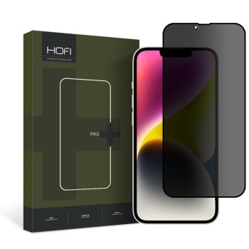 Hofi Anti Spy Glass Pro+ предпазно стъкло за iPhone 13 Pro Max / 14 Plus (privacy)
