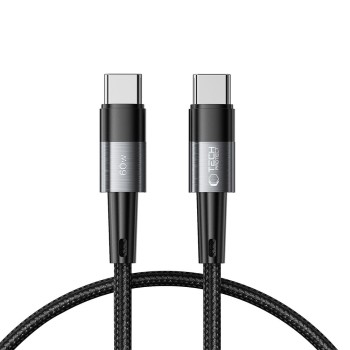 Tech-Protect UltraBoost USB-C кабел PD 60W / 3A, 25 см, сив