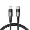 Tech-Protect UltraBoost кабел USB-C PD 60W/3A, 100 см, сив - 9490713933978