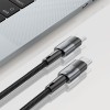 Tech-Protect UltraBoost кабел USB-C PD 60W/3A, 100 см, сив - 9490713933978