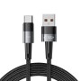 TECH-PROTECT ULTRABOOST кабел USB-C 66W/6A, 200 см, сив