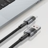 TECH-PROTECT ULTRABOOST кабел USB-C 66W/6A, 200 см, сив - 9490713934142