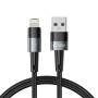TECH-PROTECT ULTRABOOST кабел Lightning 12W/2.4A 100 см, сив
