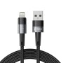 TECH-PROTECT ULTRABOOST кабел Lightning 12W/2.4A, 200 см, сив