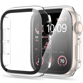Tech-Protect Defense360 кейс за Apple Watch 4 / 5 / 6 / SE 1 / 2 / 3 (40 mm) CLEAR (прозрачен)