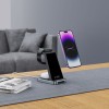 TECH-PROTECT QI15W-A26 3в1 безжично зарядно (черно) - TECH-PROTECT QI15W-A26 3в1 безжично зарядно (черно) - 9490713934487