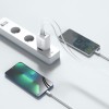 TECH-PROTECT C65W 3-портово мрежово зарядно PD 65W / QC3.0, бяло - TECH-PROTECT C65W 3-портово мрежово зарядно PD 65W / QC3.0, бяло - 9490713934517