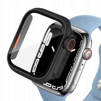 TECH-PROTECT DEFENSE360 Калъф за Apple Watch 7 / 8 / 9 (45 мм) Black/Orange
