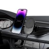 Tech-Protect MM15W-V1 магнитна MagSafe стойка за автомобил с безжично зарядно 15W, черна - Tech-Protect MM15W-V1 магнитна MagSafe стойка за автомобил с безжично зарядно 15W, черна - 9490713934562