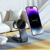 TECH-PROTECT QI15W-A28 3в1 магнитна MagSafe безжична зарядна черна - TECH-PROTECT QI15W-A28 3в1 магнитна MagSafe безжична зарядна черна - 9490713934593