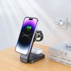 TECH-PROTECT QI15W-A28 3в1 магнитна MagSafe безжична зарядна черна - TECH-PROTECT QI15W-A28 3в1 магнитна MagSafe безжична зарядна черна - 9490713934593