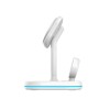 TECH-PROTECT QI15W-A27 3-в-1 магнитно MagSafe безжично зарядно (бяло) - TECH-PROTECT QI15W-A27 3-в-1 магнитно MagSafe безжично зарядно (бяло) - 9490713934647