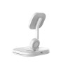 TECH-PROTECT QI15W-A27 3-в-1 магнитно MagSafe безжично зарядно (бяло) - TECH-PROTECT QI15W-A27 3-в-1 магнитно MagSafe безжично зарядно (бяло) - 9490713934647