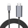 Tech-Protect ULTRABOOST кабел USB-C към HDMI 4K 60Hz, 200 см, черен - Tech-Protect ULTRABOOST кабел USB-C към HDMI 4K 60Hz, 200 см, черен - 9490713934753