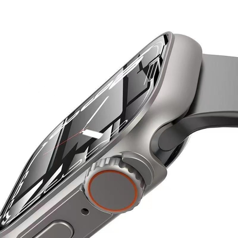 TECH-PROTECT DEFENSE360 за Apple Watch 4/5/6/SE 1/2/3 (44 мм) Титаний/Оранж - TECH-PROTECT DEFENSE360 за Apple Watch 4/5/6/SE 1/2/3 (44 мм) Титаний/Оранж - 9490713934807