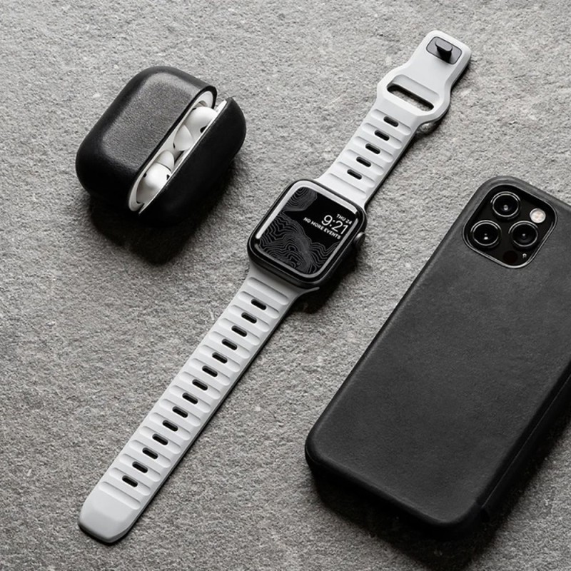 Tech-Protect Iconband Line каишка за Apple Watch 8/9/10/11/SE/Ultra (44/45/46/49 мм) черна - 9490713934852