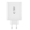 TECH-PROTECT NC100W-GAN 4-портова мрежова зарядна PD 100W / QC3.0 Black - TECH-PROTECT NC100W-GAN 4-портова мрежова зарядна PD 100W / QC3.0 Black - 9490713935101