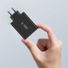 TECH-PROTECT NC100W-GAN 4-портова мрежова зарядна PD 100W / QC3.0 Black - TECH-PROTECT NC100W-GAN 4-портова мрежова зарядна PD 100W / QC3.0 Black - 9490713935101
