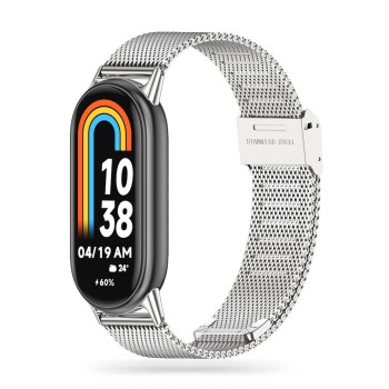 TECH-PROTECT MilaneseBand за Xiaomi Smart Band 8 / 9 / 10 / NFC, сребрист