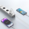 TECH-PROTECT NC30W 3-портова мрежова зарядна с PD 30W / QC3.0 (черна) - TECH-PROTECT NC30W 3-портова мрежова зарядна с PD 30W / QC3.0 (черна) - 9490713935231