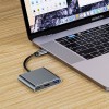 TECH-PROTECT V1-HUB адаптер 3в1 сив - TECH-PROTECT V1-HUB адаптер 3в1 сив - 9490713935248