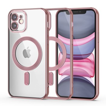TECH-PROTECT MagShine Magsafe кейс за iPhone 11 Rose Gold