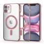 TECH-PROTECT MagShine Magsafe кейс за iPhone 11 Rose Gold