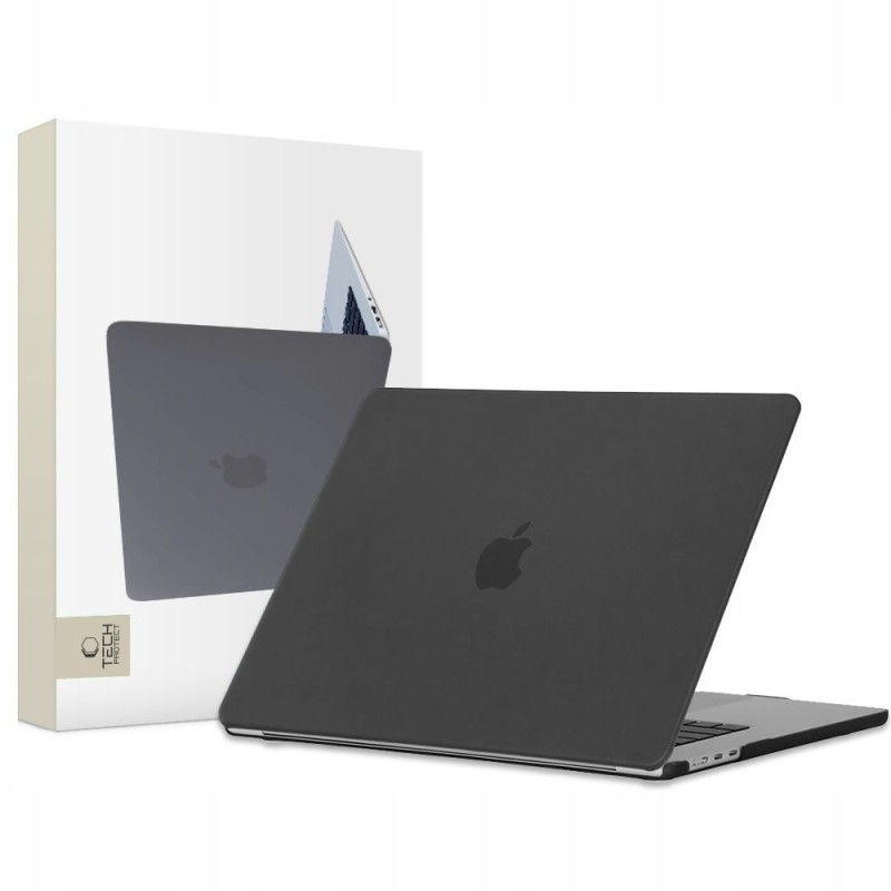 TECH-PROTECT SMARTSHELL за MacBook Air 15 M2-M5 (2023-2026) матово черно - 9490713935705
