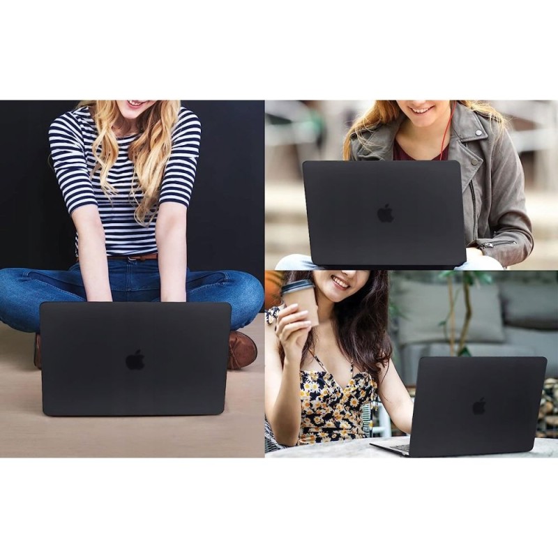 TECH-PROTECT SMARTSHELL за MacBook Air 15 M2-M5 (2023-2026) матово черно - 9490713935705