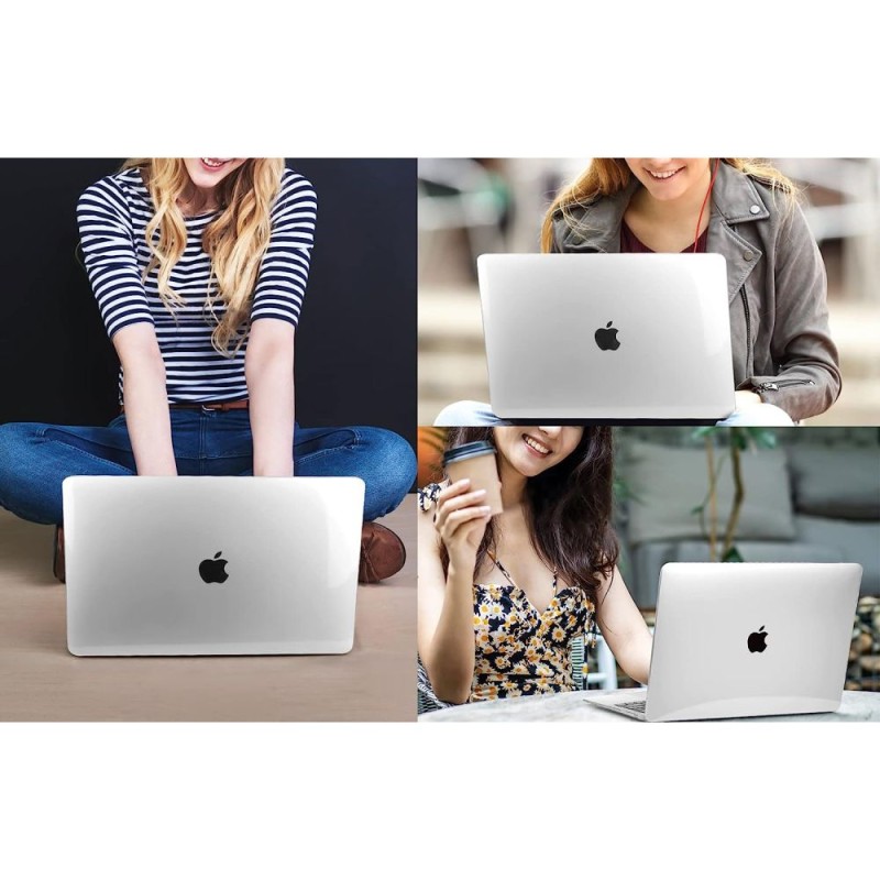 TECH-PROTECT SmartShell за MacBook Air 15 M2-M5 (2023-2026) Crystal Clear - TECH-PROTECT SmartShell за MacBook Air 15 M2-M5 (2023-2026) Crystal Clear - 9490713935729